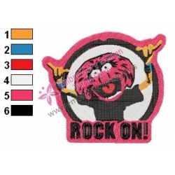 Animal Muppets Embroidery Design 02